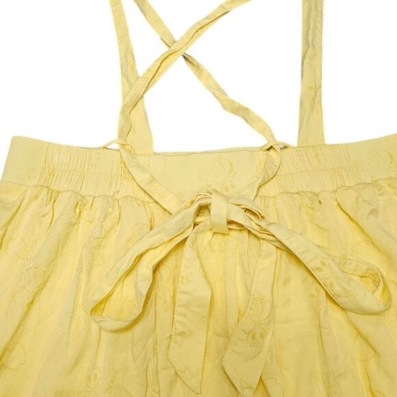 Torrid Yellow Disney Snow White Stretch Challis Skirtall NWT - Picture 8 of 11